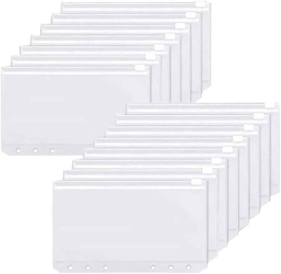 Binder Pockets A6 6-Hole Zippe – обзор и цена Planner Weekly Budget