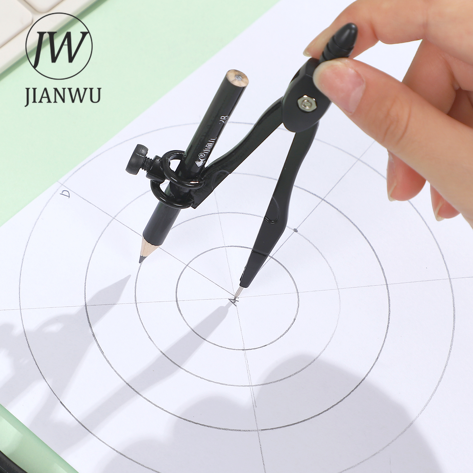 JIANWU Black Metal Compass Geo – обзор и цена Compass Geometry Set