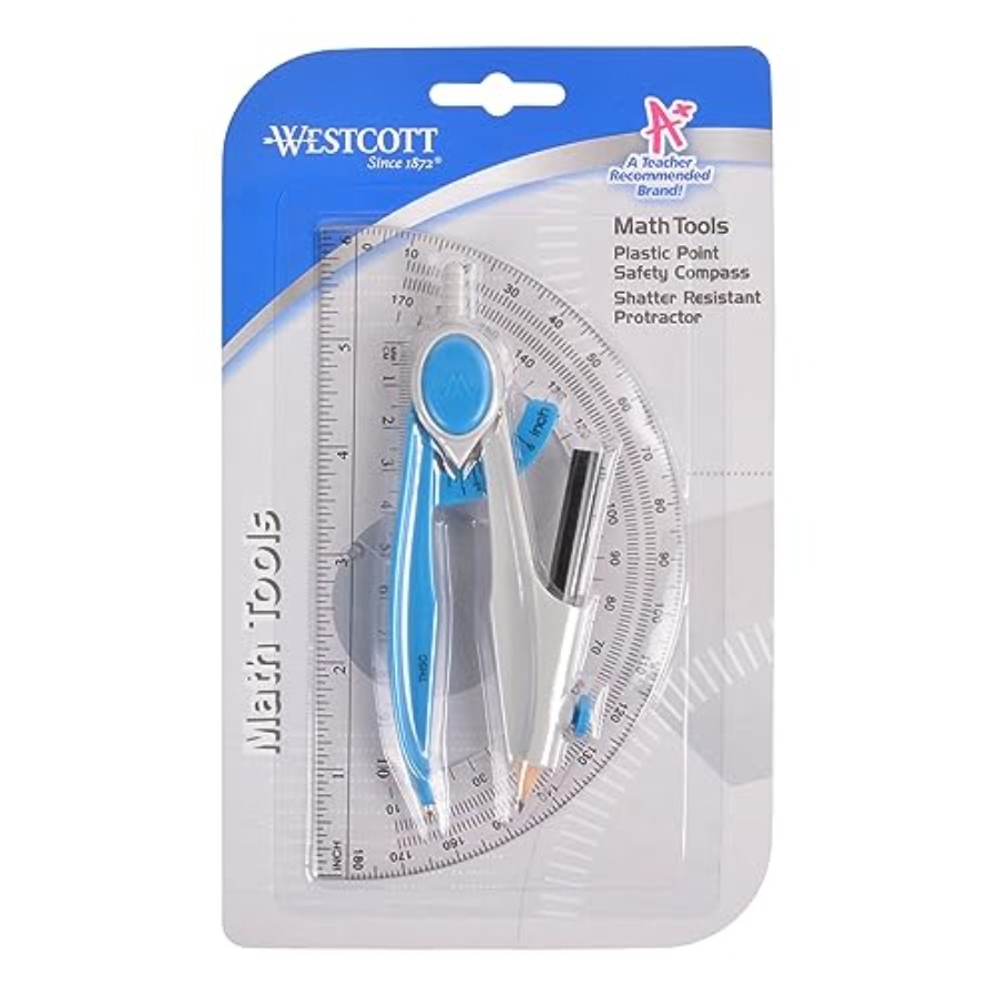 Compass and Protractor Math an – обзор и цена Compass Geometry Set