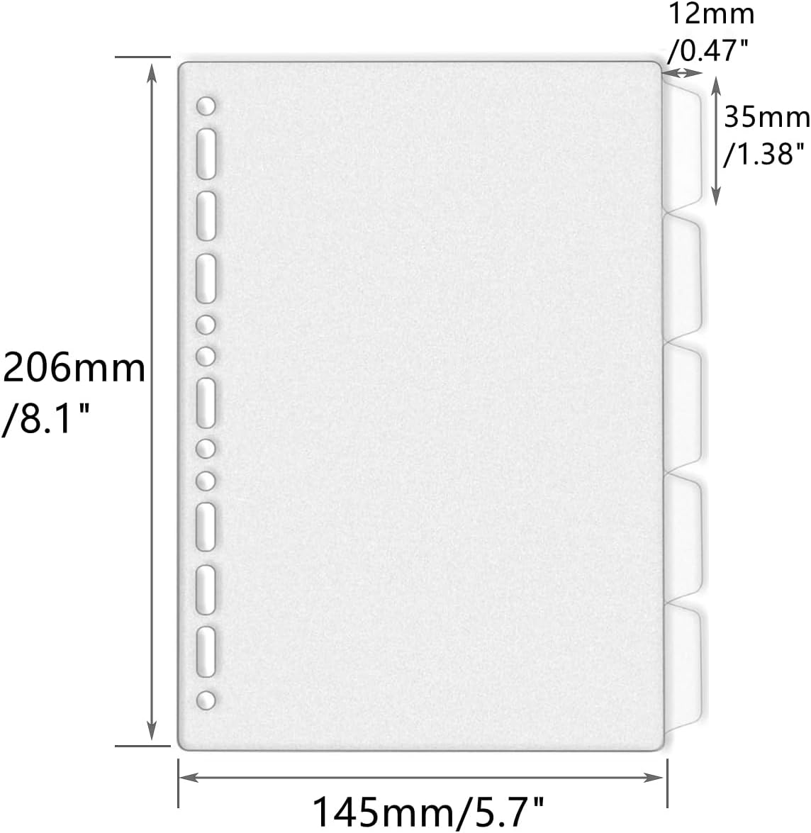 A4 A5 B5 Binder Dividers Gener – обзор и цена Index Tab Divider