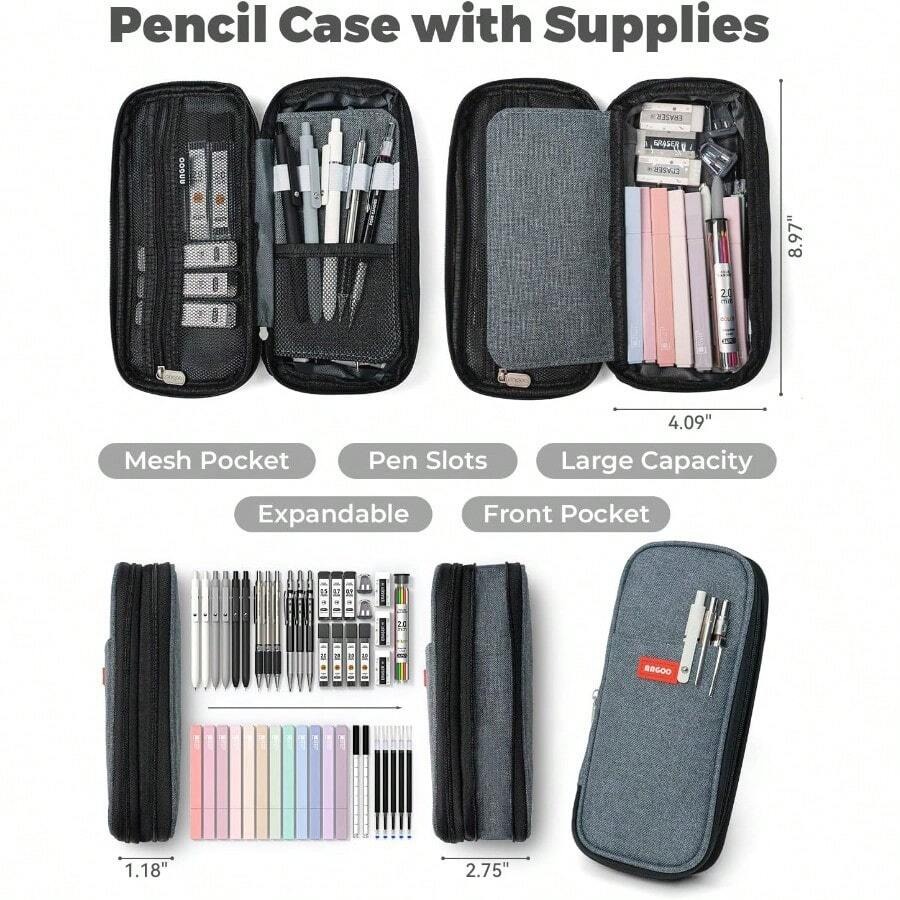 45 PCS School Supplies With Pe – обзор и цена Gel Ink Pen Set