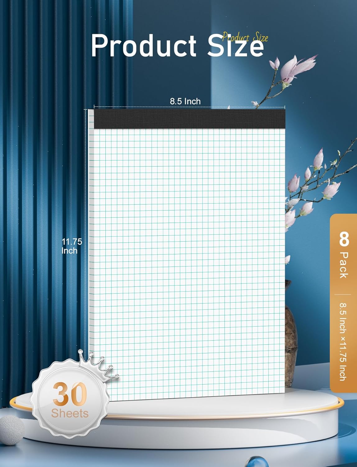Graph Paper Pads 8.5 x 11, 8 P – обзор и цена Graph Paper Pad