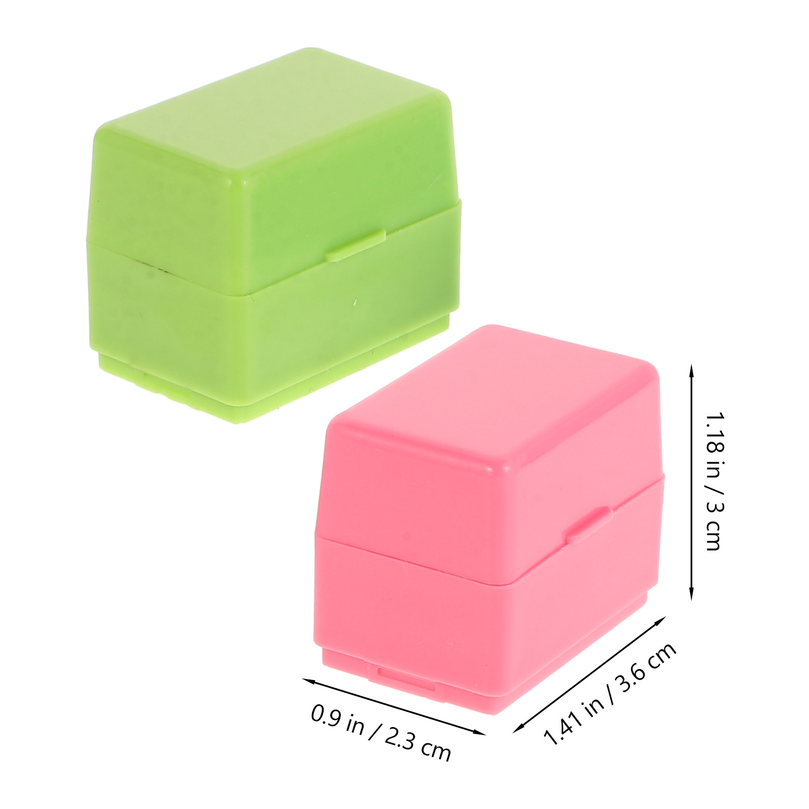 3Pcs Lightweight Portable Self – обзор и цена Self Inking Stamp
