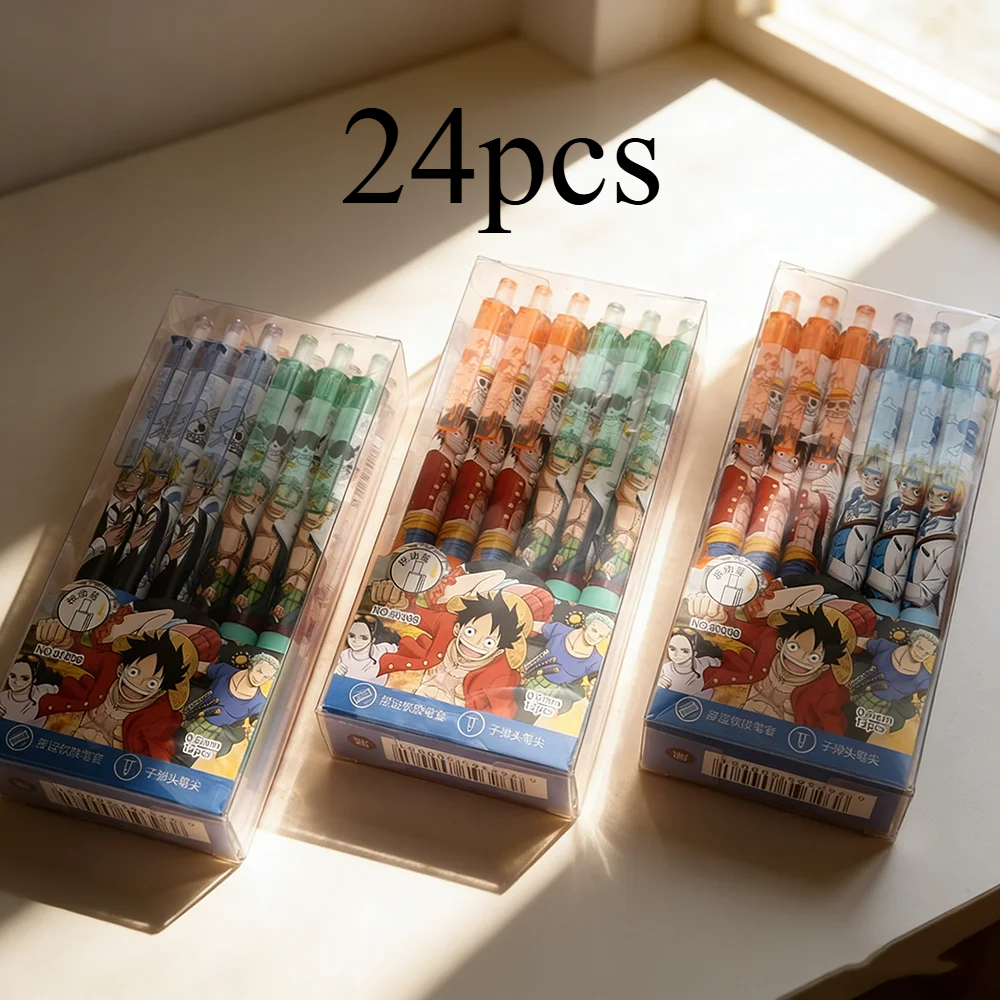 4/12/24Pcs  Anime One Piece Bl – обзор и цена Gel Ink Pen Set