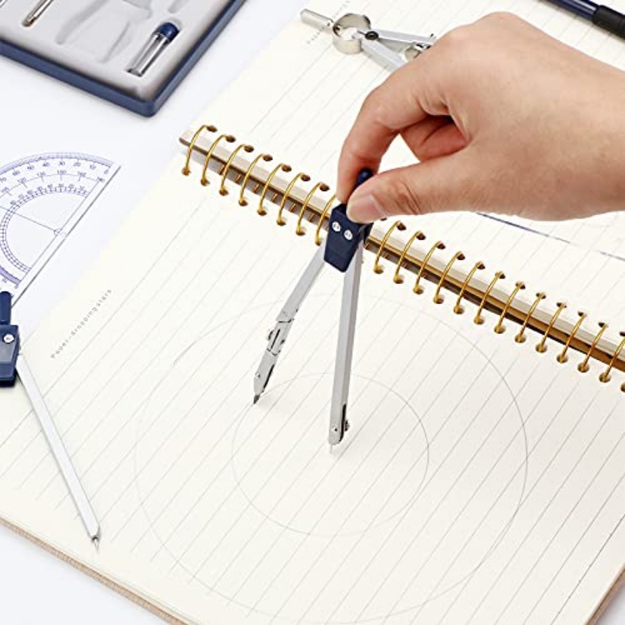 13 Pcs Geometry Set for Studen – обзор и цена Compass Geometry Set