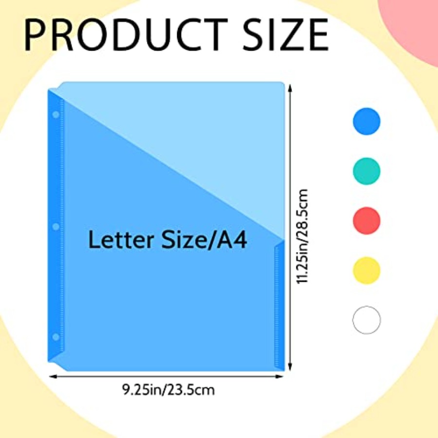 5 Pack Binder Pockets 3 Hole P – обзор и цена Paper Punch 3 Hole