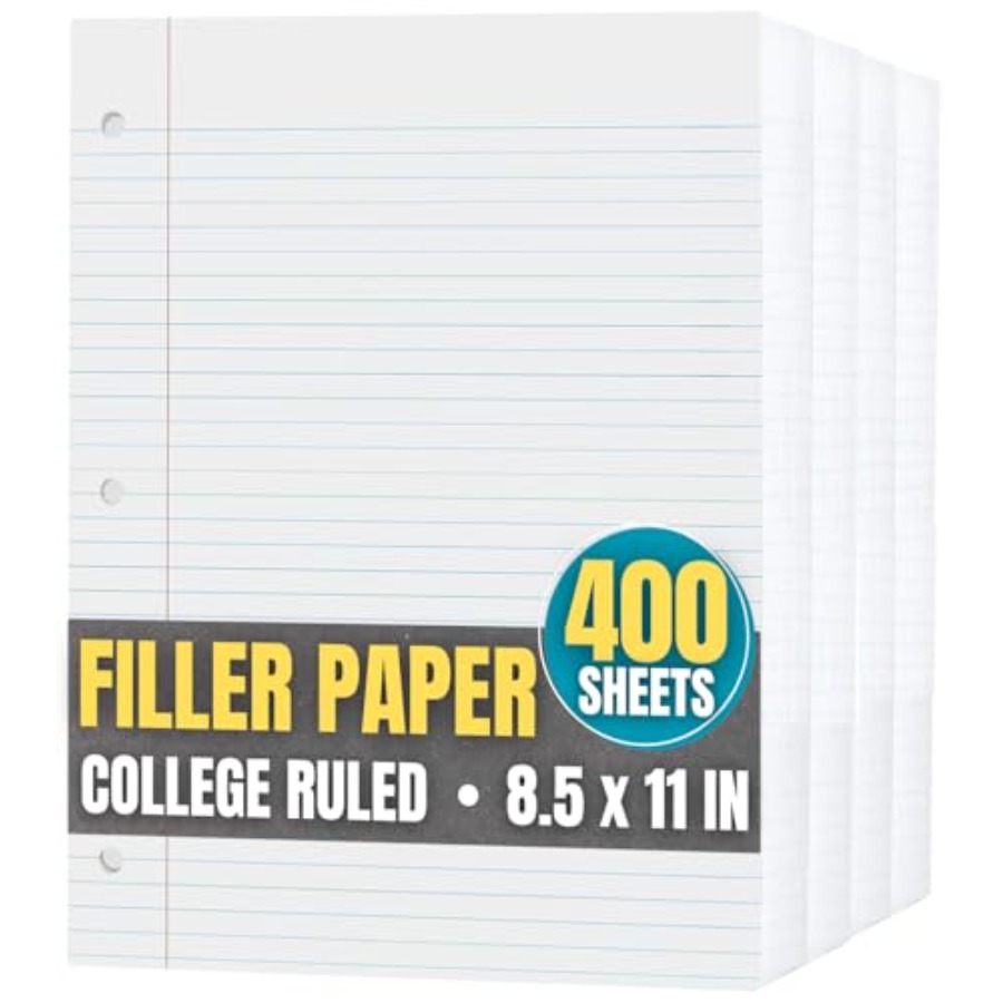 Loose Leaf Paper College Ruled – обзор и цена Paper Punch 3 Hole