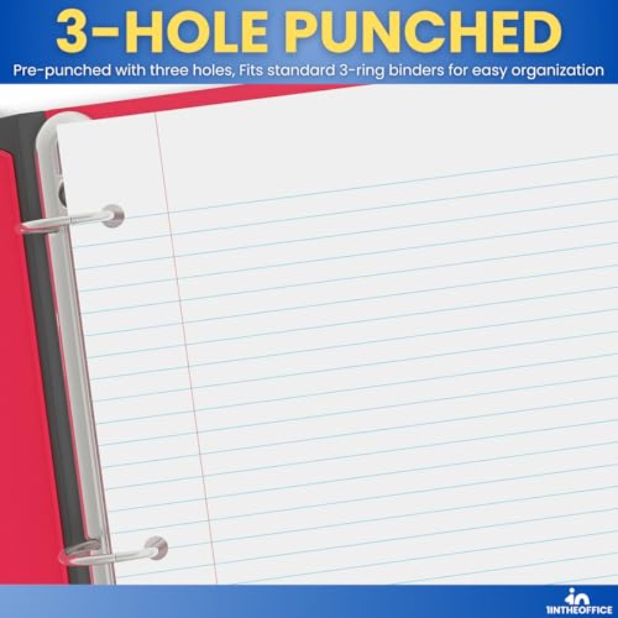 Loose Leaf Paper College Ruled – обзор и цена Paper Punch 3 Hole