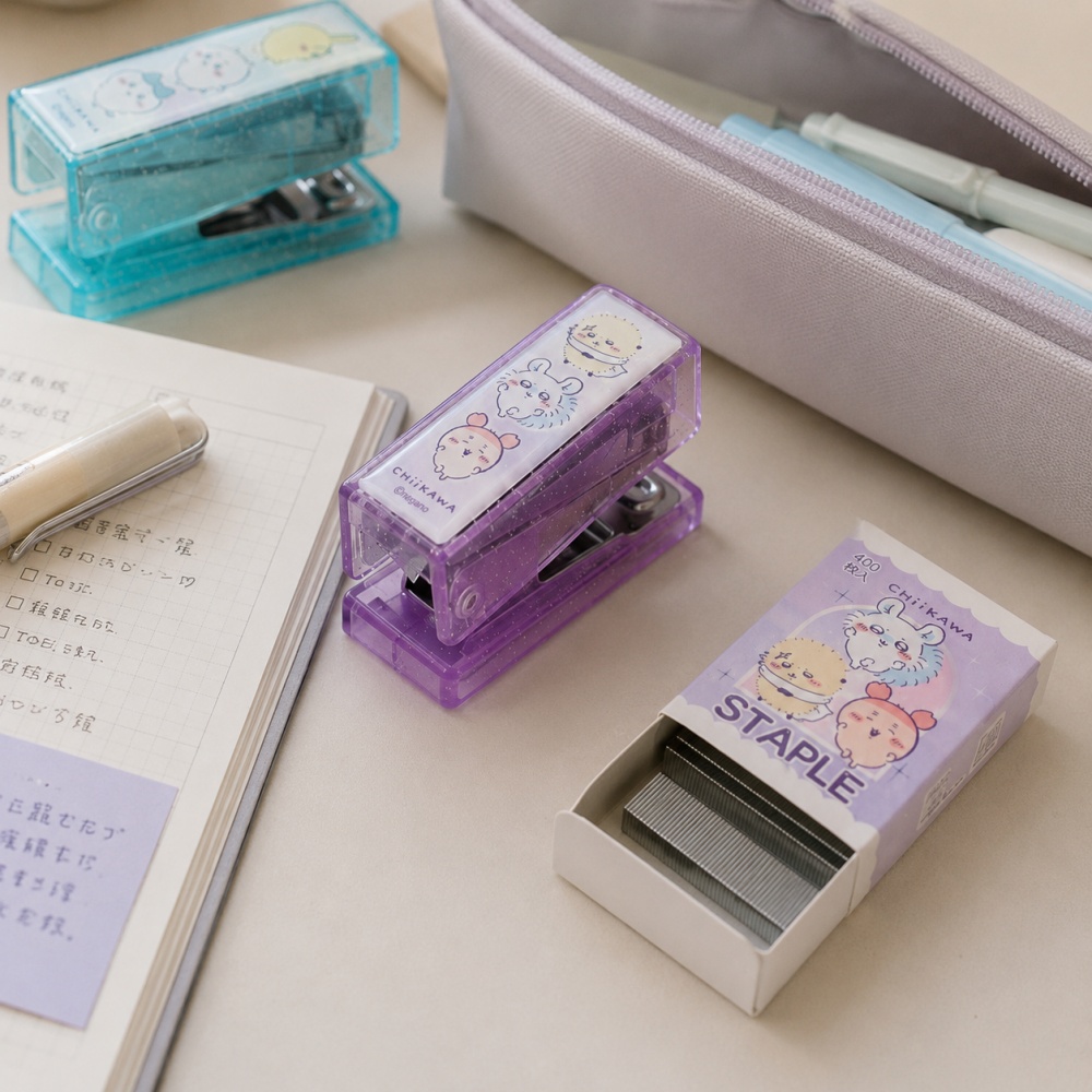 Genuine Chiikawa Stapler Set D – обзор и цена Office Supply Office Stationery Items