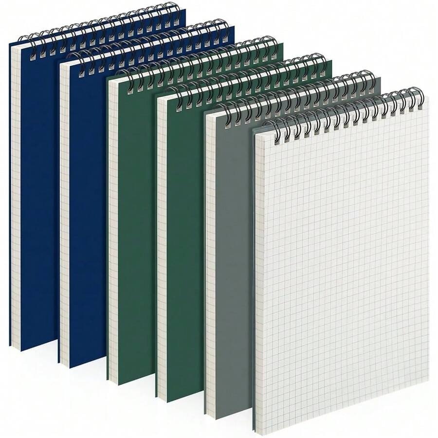 6 Pack Graph Paper Spiral Note – обзор и цена Graph Paper Pad