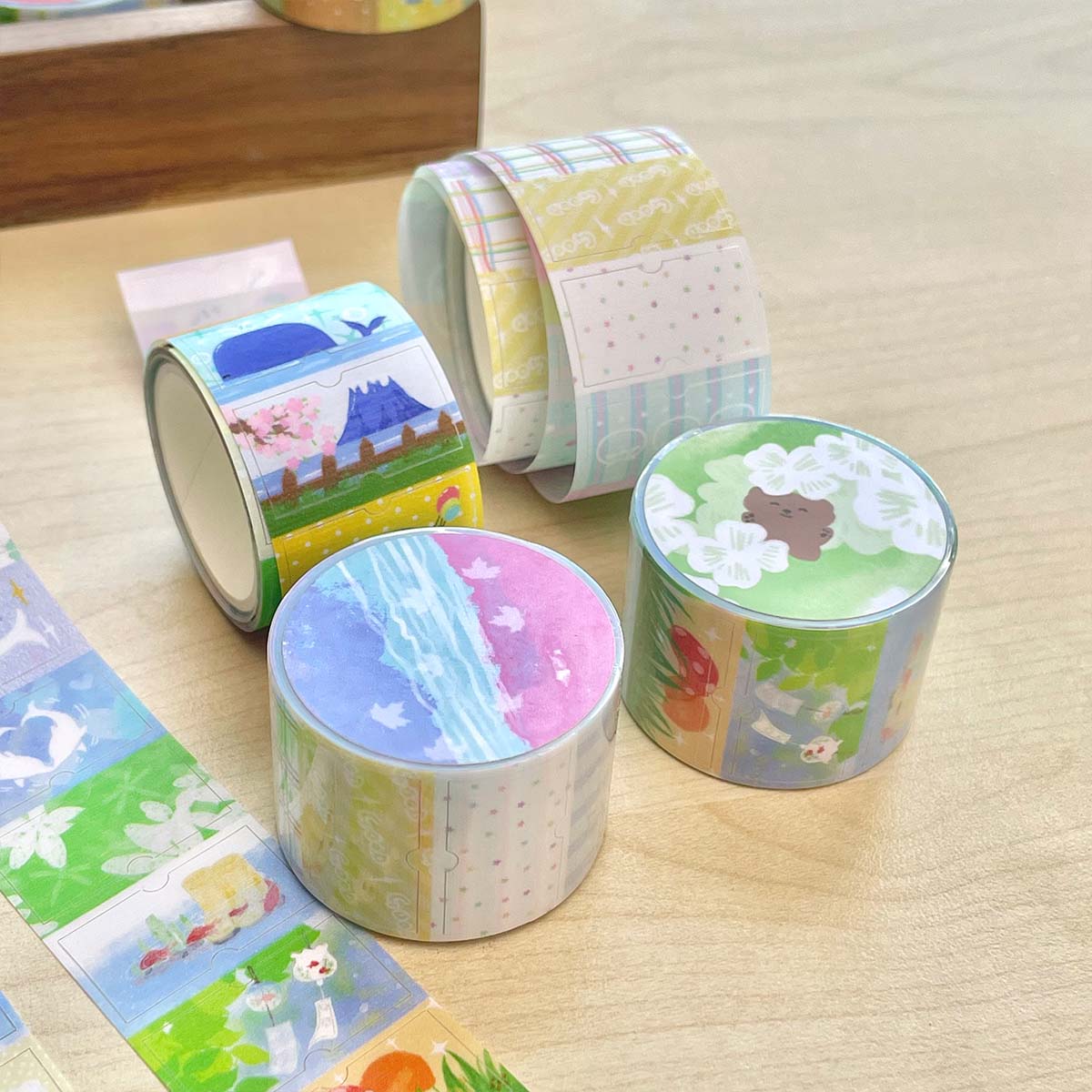 Salt Style Deco Label Sticker  – обзор и цена Label Printer Tape