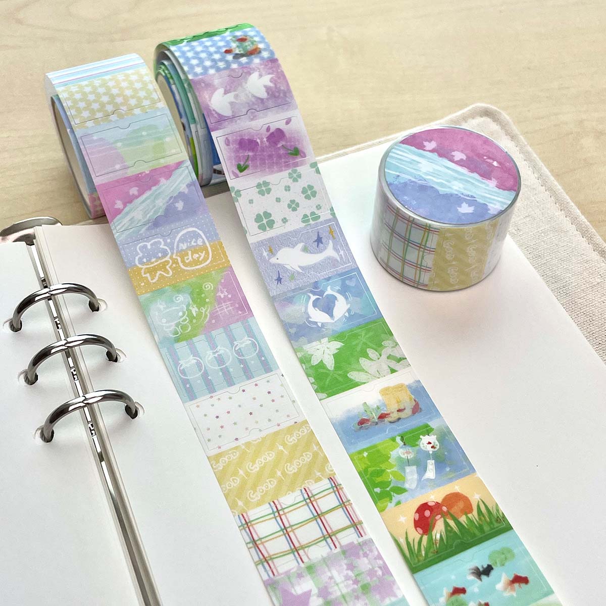 Salt Style Deco Label Sticker  – обзор и цена Label Printer Tape