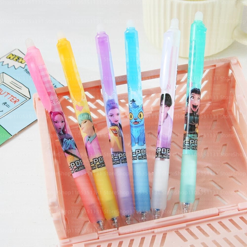 Anime Girl Group Erasable Pens – обзор и цена Gel Ink Pen Set