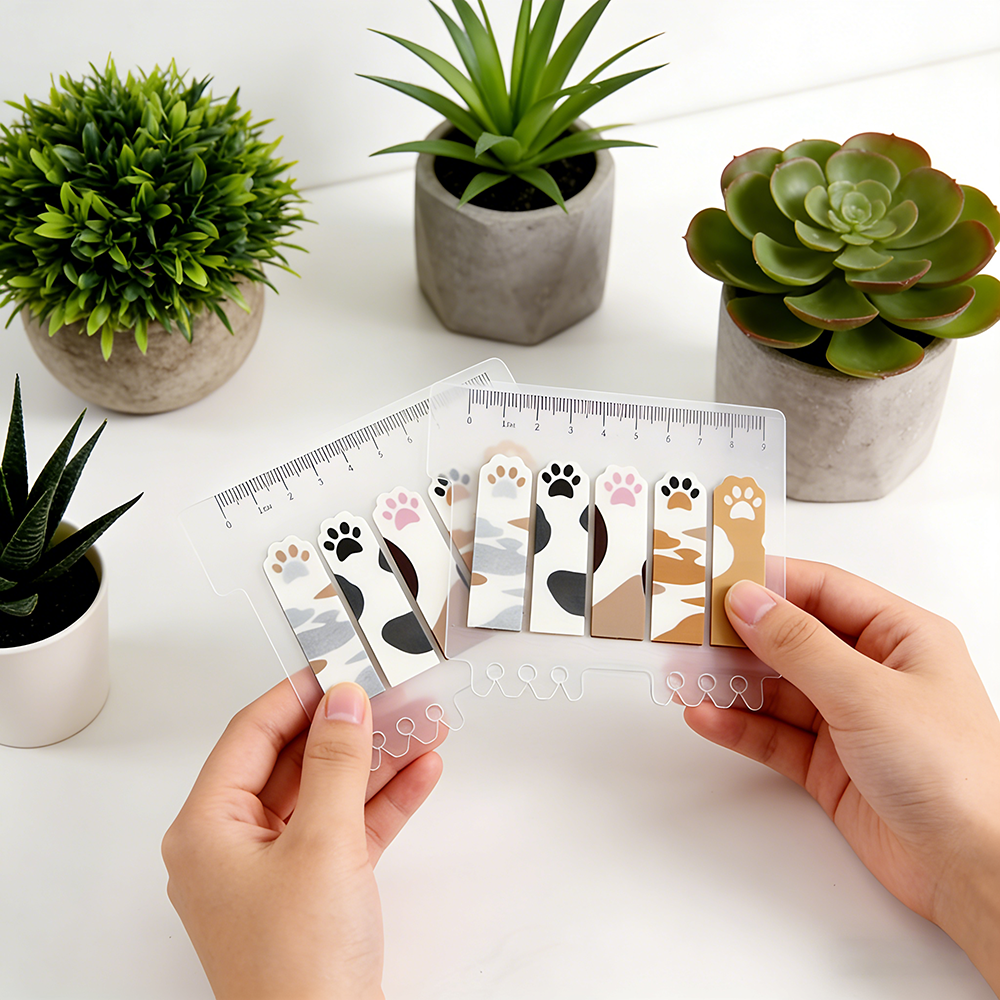 Cute Cat Paw PET Index Tabs, T – обзор и цена Index Tab Divider
