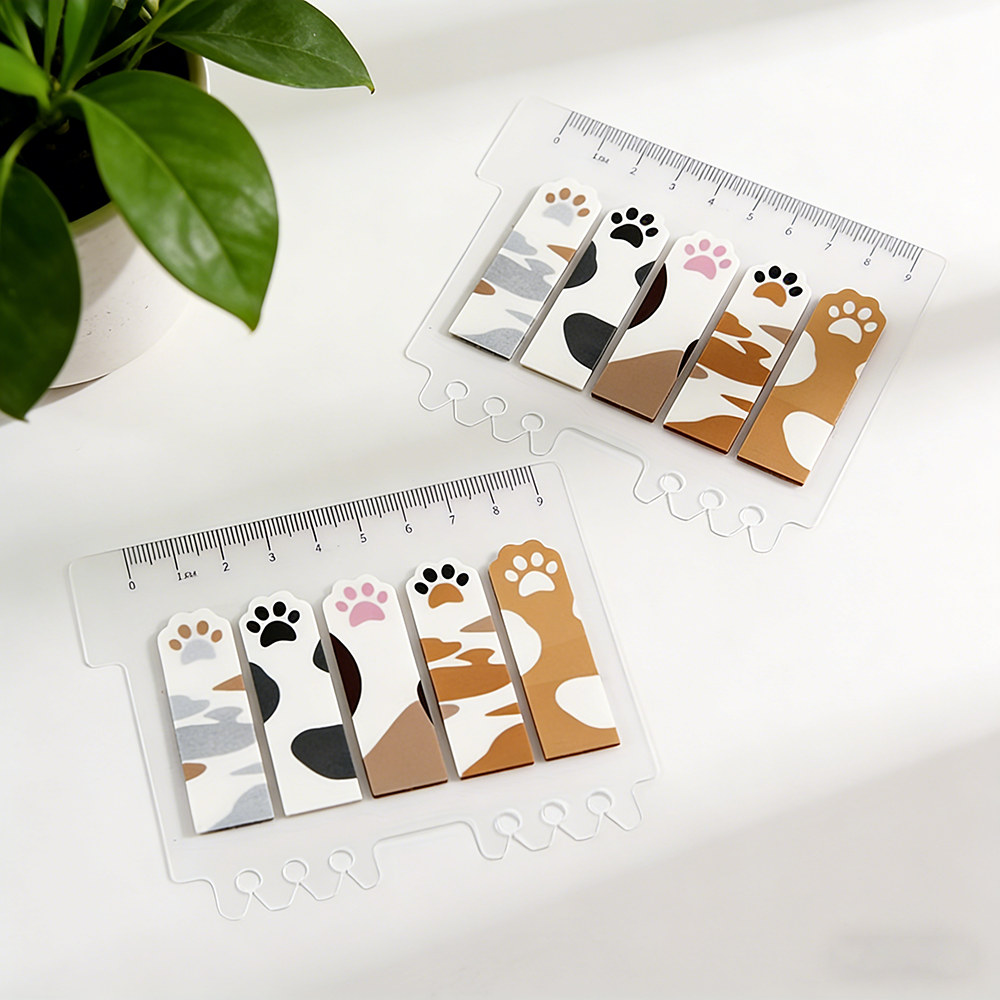 Cute Cat Paw PET Index Tabs, T – обзор и цена Index Tab Divider