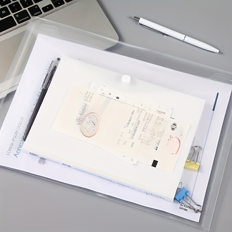 10pcs Transparent A4 Folders C – обзор и цена Is Stationery Office Supply