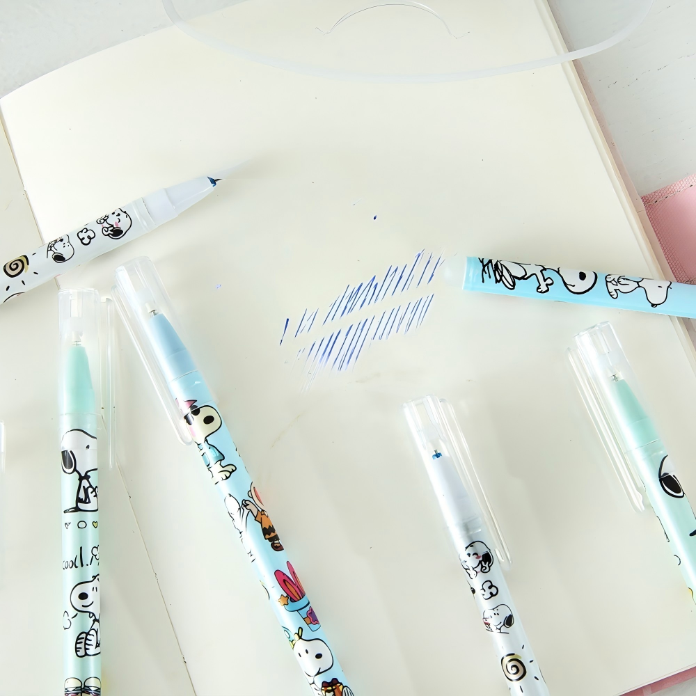 12pcs Snoopy Premium Erasable  – обзор и цена Stationery Office