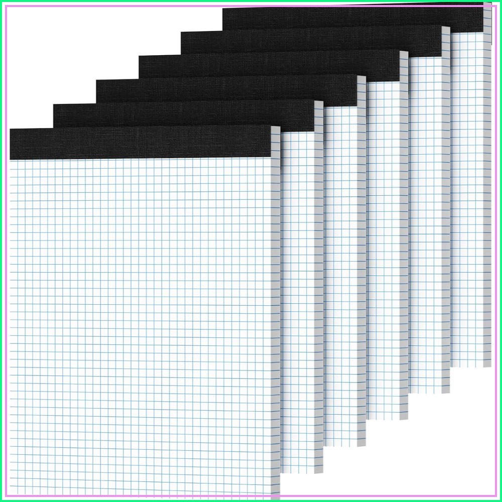 Graph Paper 8.5x11, 6 Pack, 4x – обзор и цена Graph Paper Pad