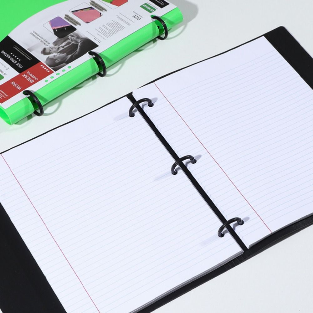 3 Ring Loose-leaf File Folder  – обзор и цена Paper Punch 3 Hole