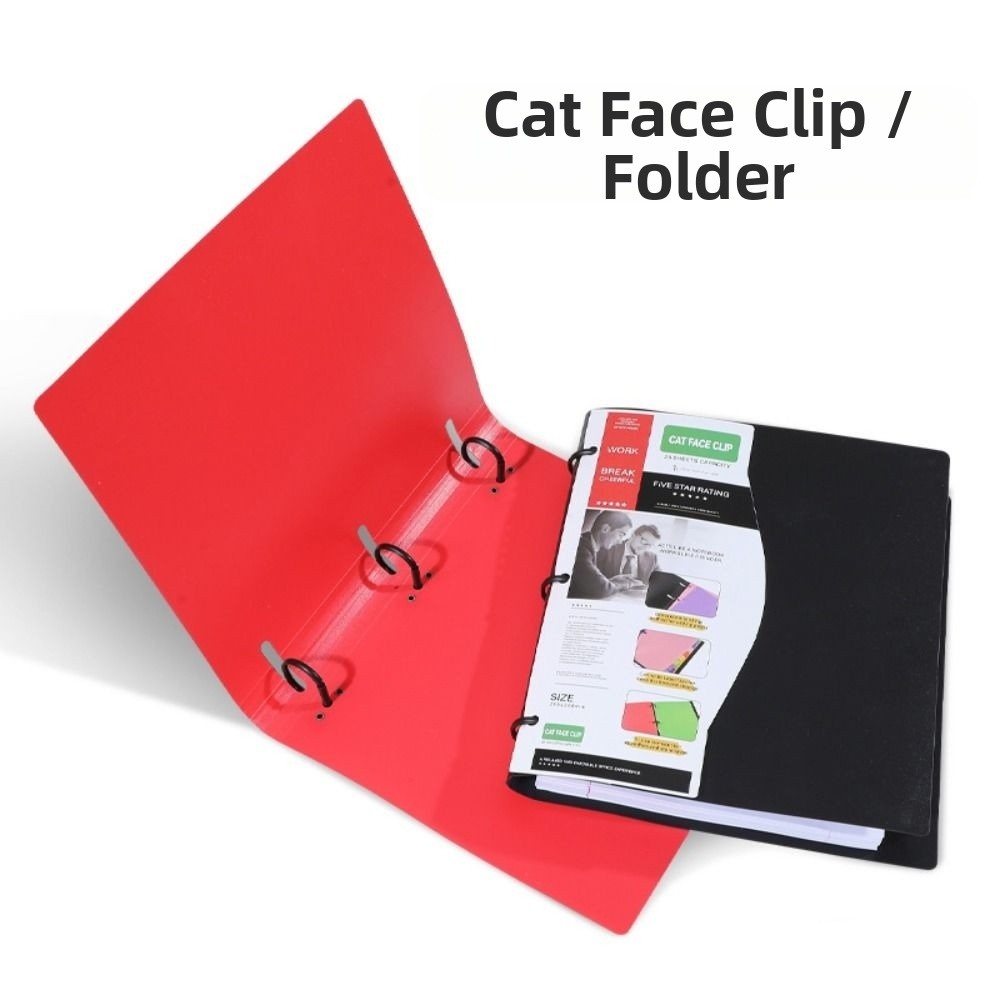 3 Ring Loose-leaf File Folder  – обзор и цена Paper Punch 3 Hole