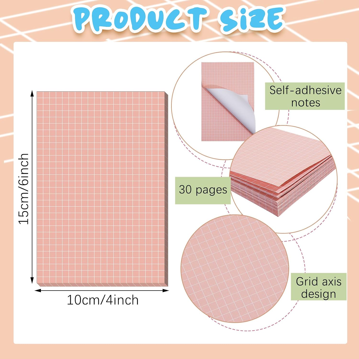 Hi-Go  9 Pack 4 x 6 Inch Grid  – обзор и цена Graph Paper Pad