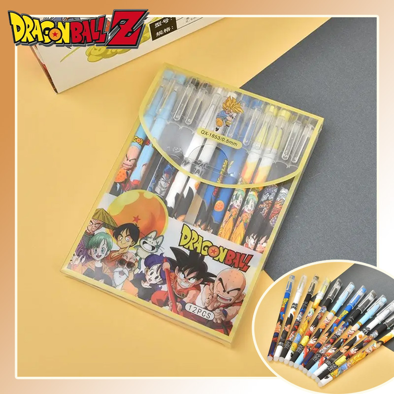 12PCS/Set Dragon Ball Gel Pen  – обзор и цена Office Supply Office Stationery Items