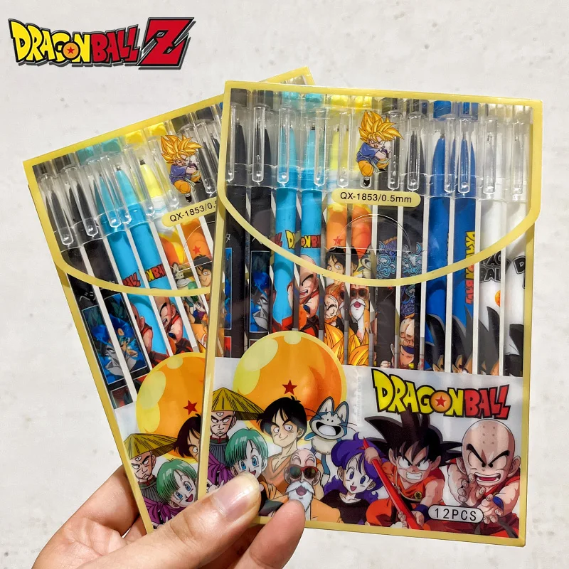 12PCS/Set Dragon Ball Gel Pen  – обзор и цена Office Supply Office Stationery Items