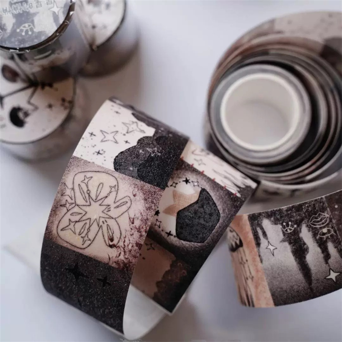 MuZiShan Studio The Whispers O – обзор и цена Washi Tape Set