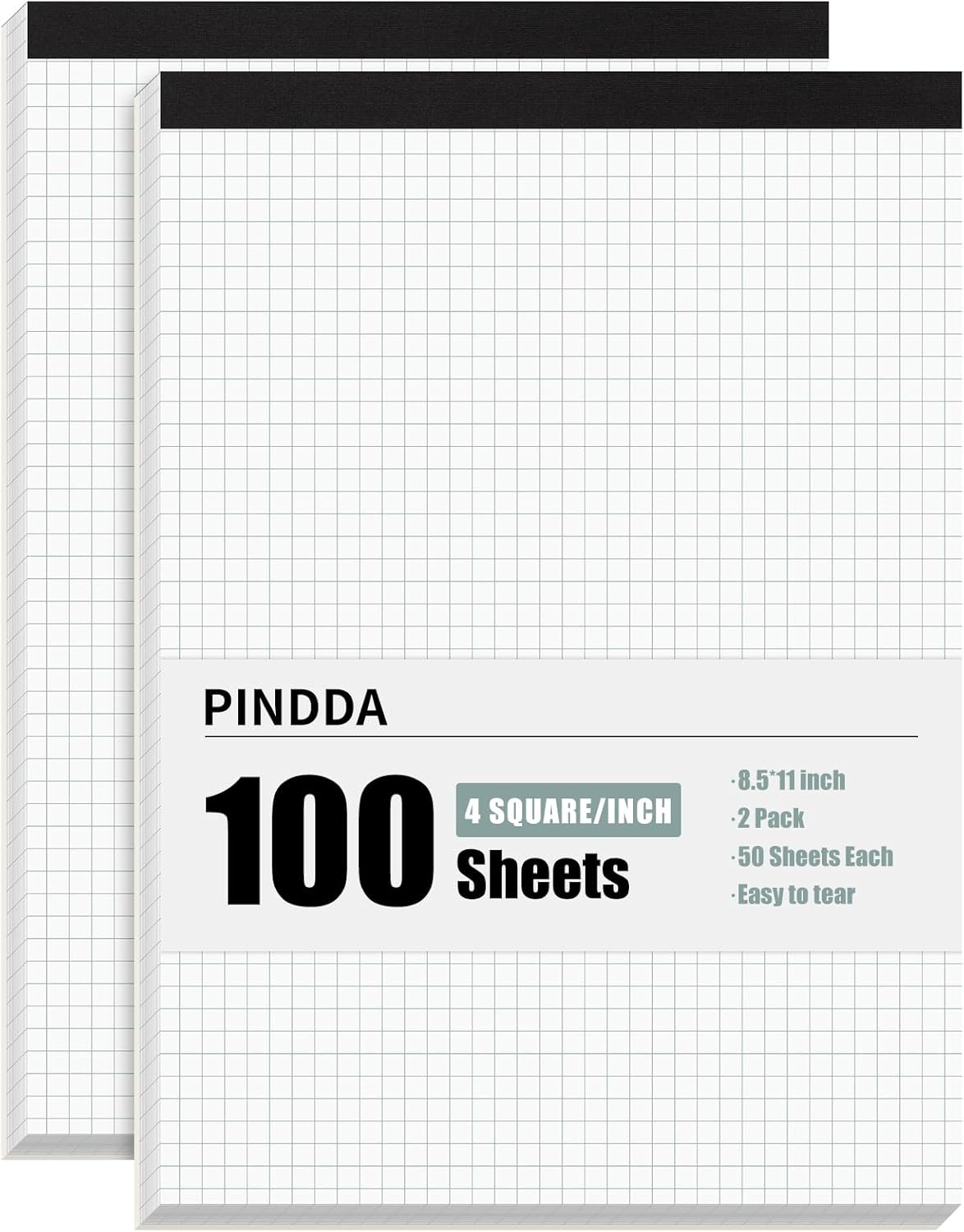 Graph Paper Notebook, 2 Pack,  – обзор и цена Graph Paper Pad