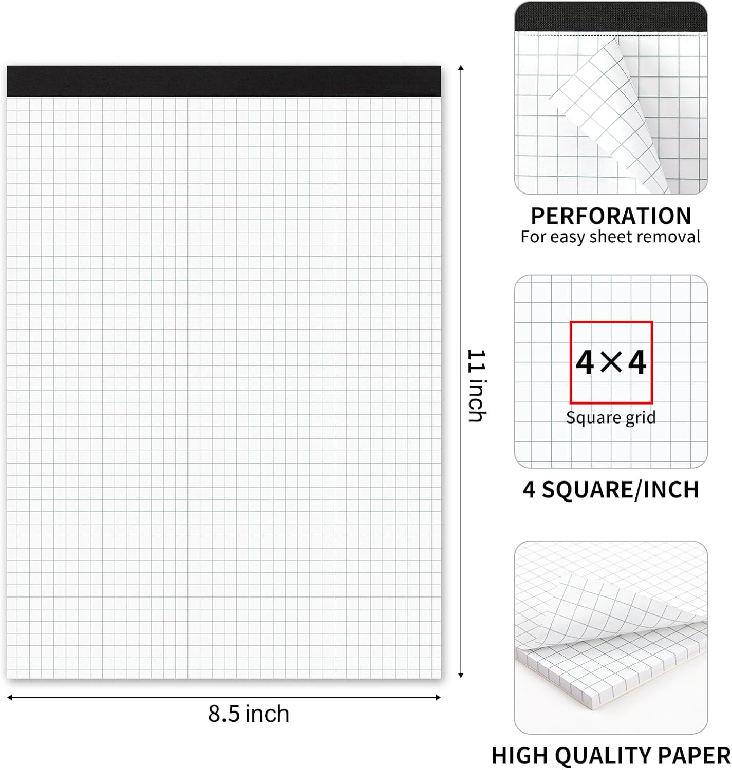 Graph Paper Notebook, 2 Pack,  – обзор и цена Graph Paper Pad
