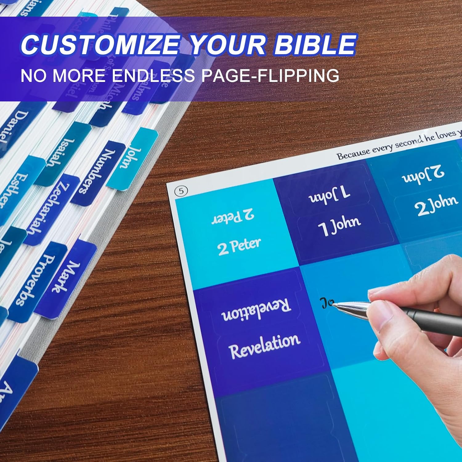 Bible Tabs for Women and Men E – обзор и цена Index Tab Divider