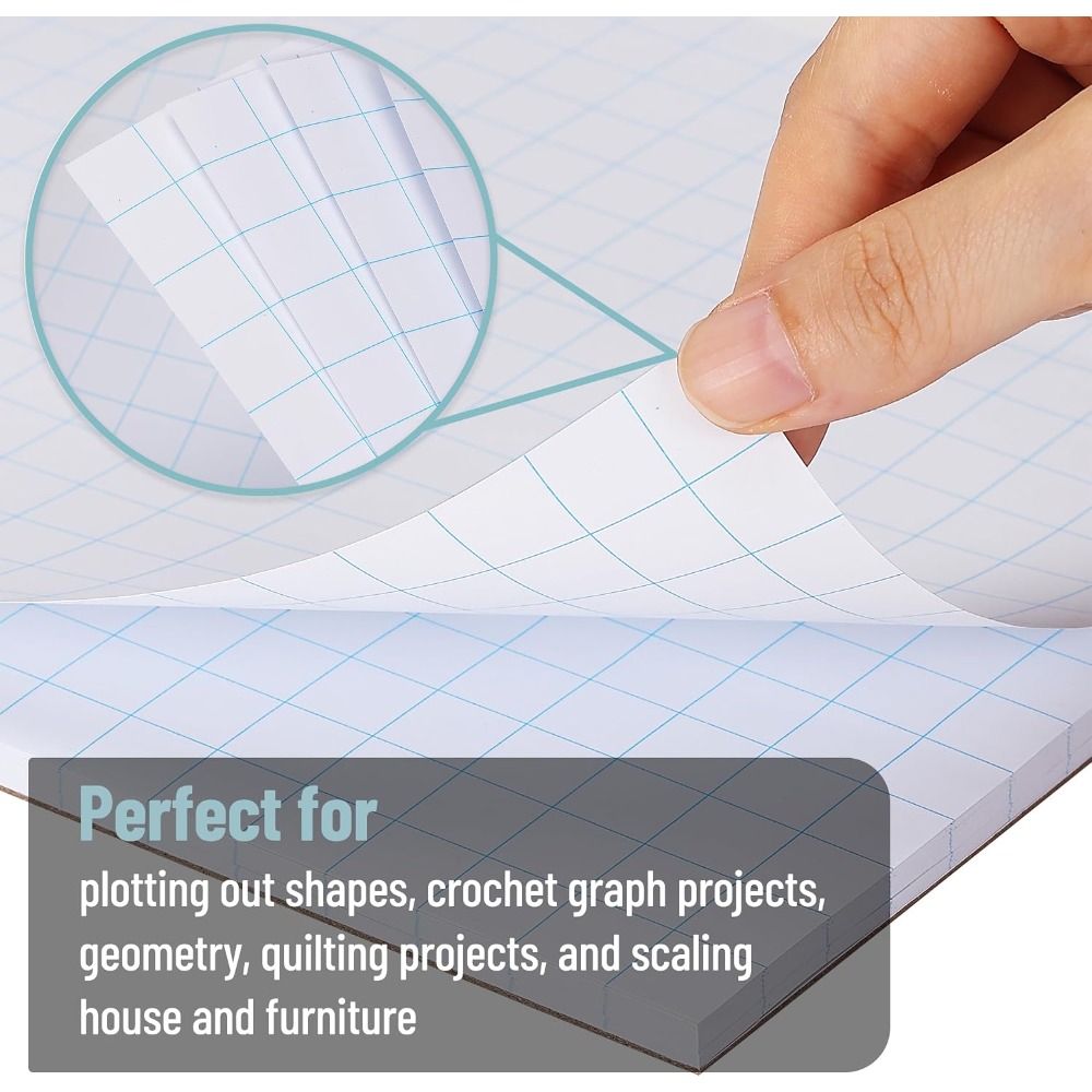 Graph Paper Pad, 8.5x11 Inches – обзор и цена Graph Paper Pad