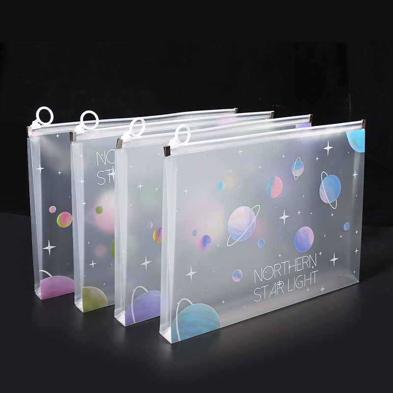 4/12pcs A4 Space Zipper Folder – обзор и цена Is Stationery Office Supply