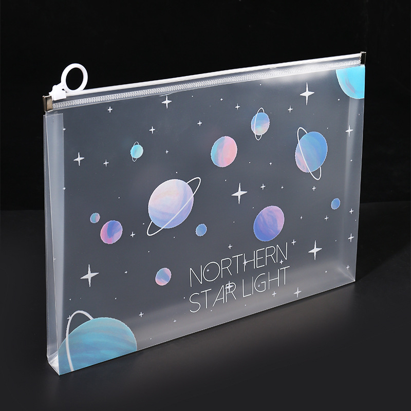 4/12pcs A4 Space Zipper Folder – обзор и цена Is Stationery Office Supply