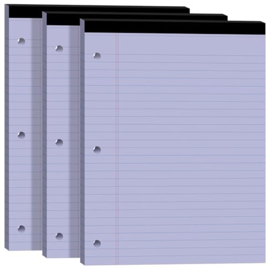 Legal Pads 8.5x11, Purple Lega – обзор и цена Paper Punch 3 Hole