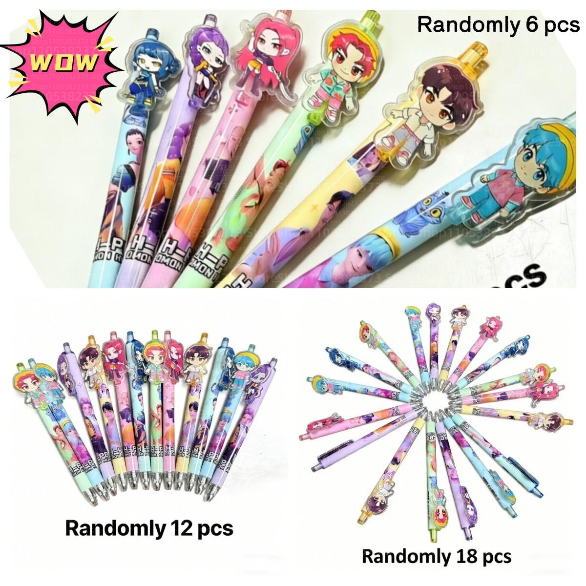 6/12/18Pcs 0.5mm Black Gel Pen – обзор и цена Gel Ink Pen Set
