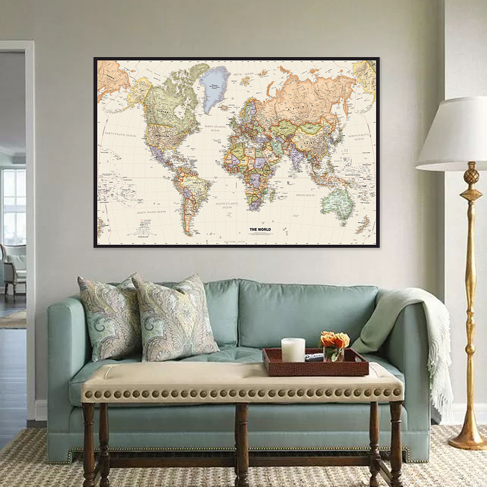 Vintage Hanging Poster World M – обзор и цена Stationery Office